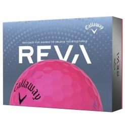 Callaway 2023 REVA Ladies Golf Balls - Pink / Dozen