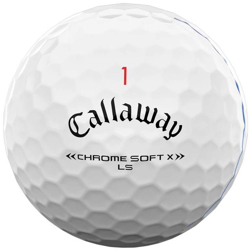 Callaway Chrome Soft X LS Triple Track Golf Balls - White / Dozen 4 Callaway Chrome Soft X LS Triple Track Golf Balls - White / Dozen - Image 2