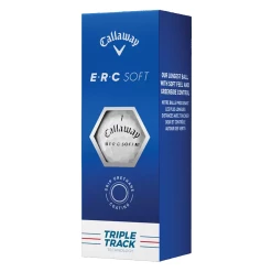 Callaway ERC Soft Triple Track Golf Balls - White / Dozen -COBRA Shop callaway ercsofttriple white 5