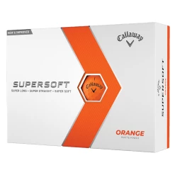 Callaway Supersoft Golf Balls - Orange / Dozen