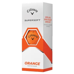 Callaway Supersoft Golf Balls - Orange / Dozen -COBRA Shop callaway supersoft orange 4