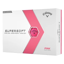 Callaway Supersoft Golf Balls - Pink / Dozen