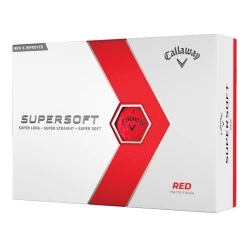 Callaway Supersoft Golf Balls - Red / Dozen