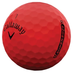 Callaway Supersoft Golf Balls - Red / Dozen -COBRA Shop callaway supersoft red 2