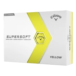 Callaway Supersoft Golf Balls - Yellow / Dozen