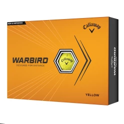 Callaway Warbird Golf Balls - Yellow / Dozen