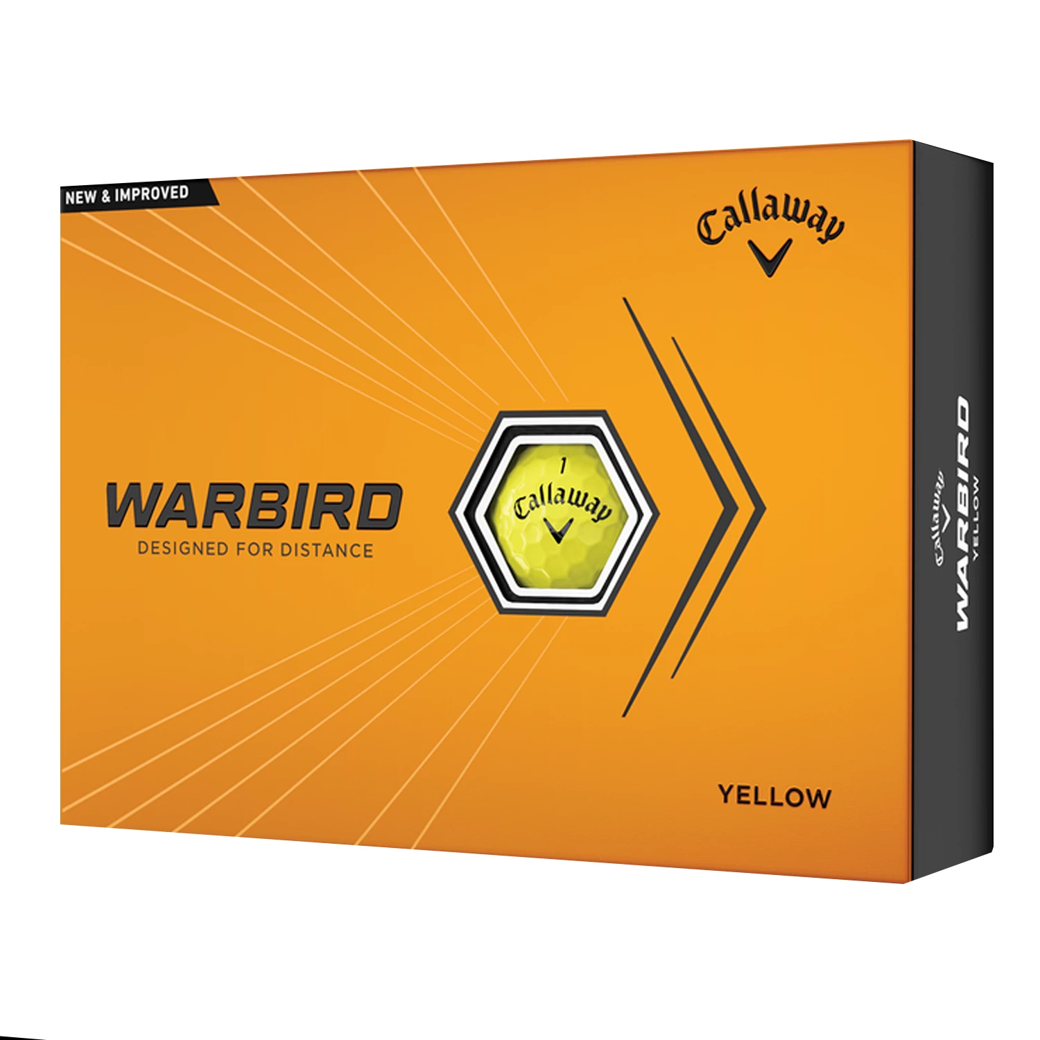 Callaway Warbird Golf Balls - Yellow / Dozen 3 Callaway Warbird Golf Balls - Yellow / Dozen