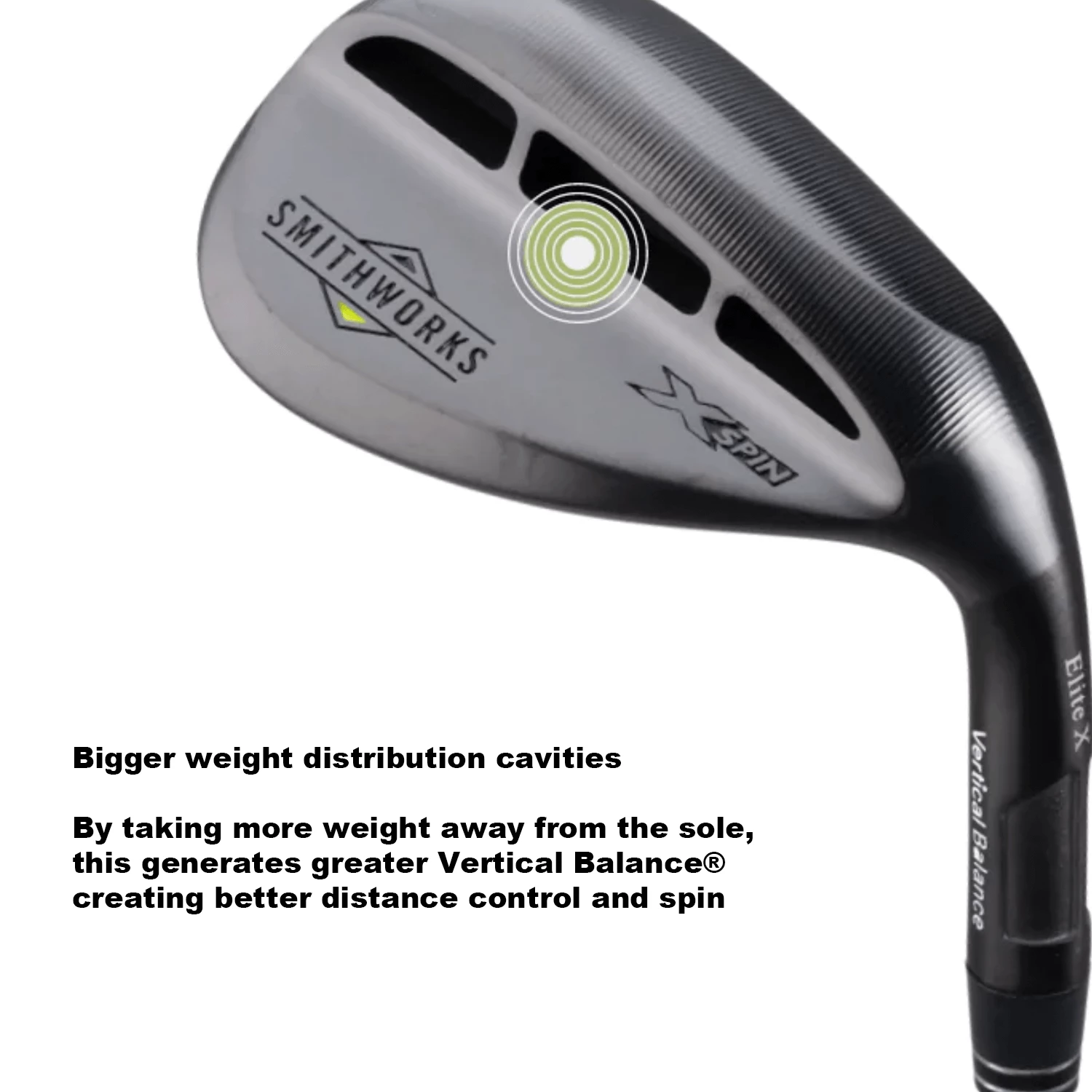 Smithworks Cast Milled XSpin Golf Wedge Gun Metal 10 Smithworks Cast Milled XSpin Golf Wedge Gun Metal - Image 8