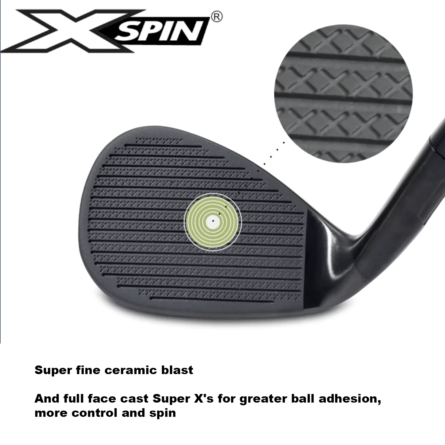 Smithworks Cast Milled XSpin Golf Wedge Gun Metal 8 Smithworks Cast Milled XSpin Golf Wedge Gun Metal - Image 6