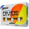 Srixon Q-STAR Divide Tour Golf Balls - Yellow/Orange / Dozen