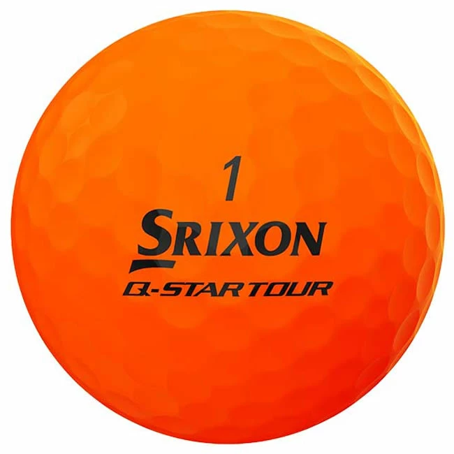 Srixon Q-STAR Divide Tour Golf Balls - Yellow/Orange / Dozen 7 Srixon Q-STAR Divide Tour Golf Balls - Yellow/Orange / Dozen - Image 5
