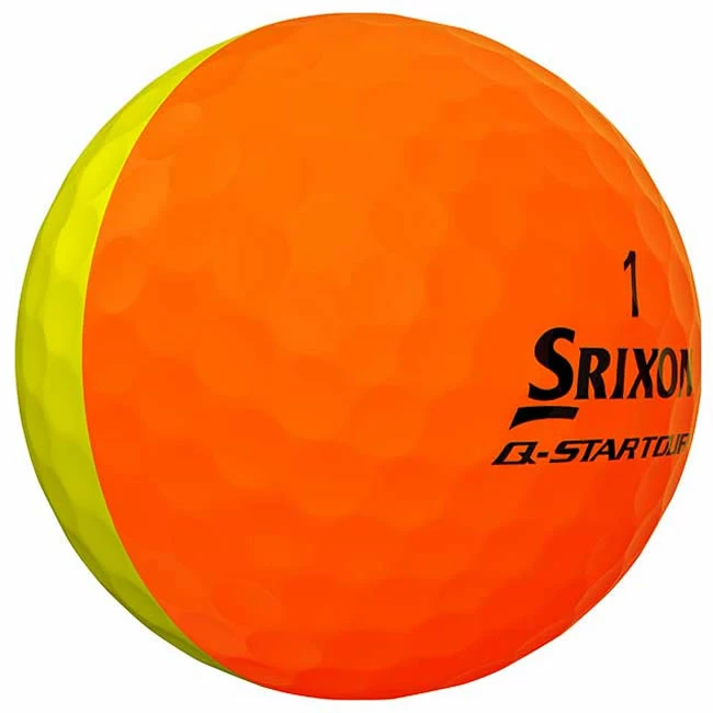 Srixon Q-STAR Divide Tour Golf Balls - Yellow/Orange / Dozen 5 Srixon Q-STAR Divide Tour Golf Balls - Yellow/Orange / Dozen - Image 3