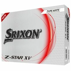 Srixon Z-STAR XV Golf Balls - Pure White / Dozen