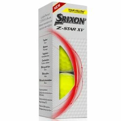 Srixon Z-STAR XV Golf Balls - Tour Yellow / Dozen -COBRA Shop srixon zstar XV yellow 2