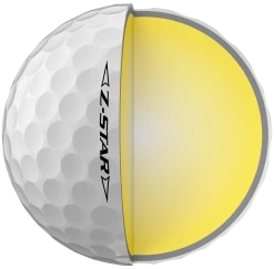 Srixon Z-STAR Golf Balls - Pure White / Dozen -COBRA Shop srixon zstar white 8