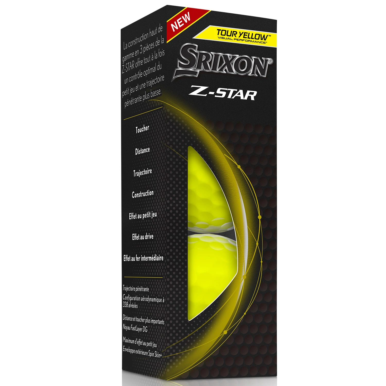 Srixon Z-STAR Golf Balls - Tour Yellow / Dozen 7 Srixon Z-STAR Golf Balls - Tour Yellow / Dozen - Image 5