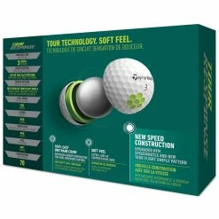 TaylorMade Tour Response Golf Balls - White / Dozen -COBRA Shop taylormade tourresponse white 32028329