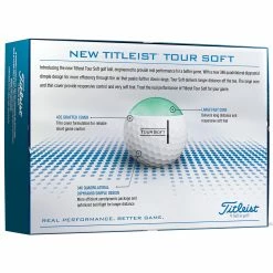 Titleist Tour Soft Golf Balls -COBRA Shop titleist 2022 toursoft white 8