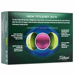 Titleist AVX Golf Balls - Yellow / Dozen 16 Titleist AVX Golf Balls - Yellow / Dozen -COBRA Shop titleist AVX yellow 22028529