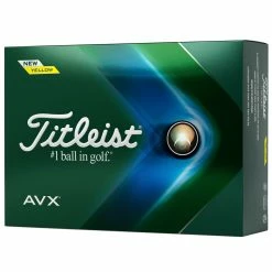 Titleist AVX Golf Balls - Yellow / Dozen 17 Titleist AVX Golf Balls - Yellow / Dozen -COBRA Shop titleist AVX yellow 42028729