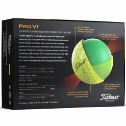 Titleist 2023 Pro V1 Golf Balls - 4 For 3 (with Personalisation) - Yellow / 4 Dozen -COBRA Shop titleist prov1 yellow 82028129