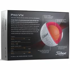 Titleist 2023 Pro V1x Golf Balls - White / Dozen -COBRA Shop titleist prov1x white 2 1