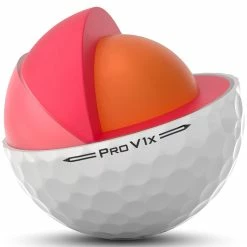 Titleist 2023 Pro V1x Golf Balls - White / Dozen -COBRA Shop titleist prov1x white 6 1