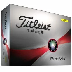 Titleist 2023 Pro V1x Golf Balls - Yellow / Dozen -COBRA Shop titleist prov1x yellow 1