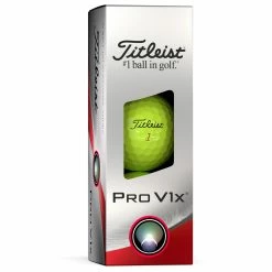 Titleist 2023 Pro V1x Golf Balls - Yellow / Dozen -COBRA Shop titleist prov1x yellow 7