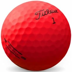 Titleist TruFeel Golf Balls - Red / Dozen -COBRA Shop titleist trufeel red 6