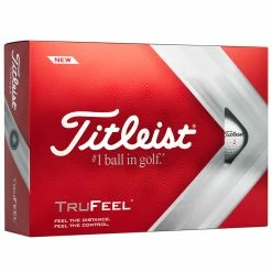 Titleist TruFeel Golf Balls - White / Dozen