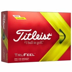 Titleist TruFeel Golf Balls - Yellow / Dozen