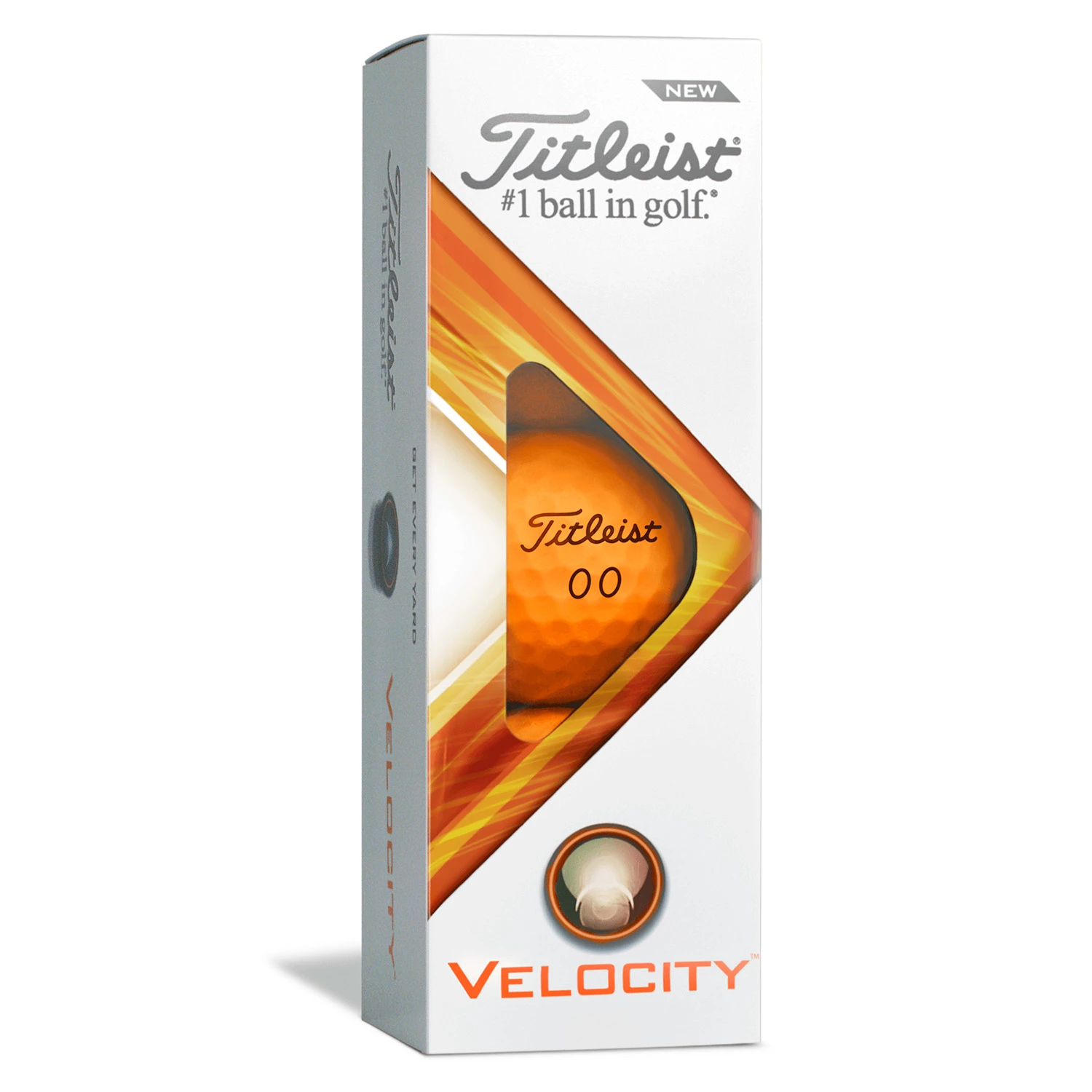 Titleist Velocity Golf Balls - Matte Orange / Dozen 7 Titleist Velocity Golf Balls - Matte Orange / Dozen - Image 5