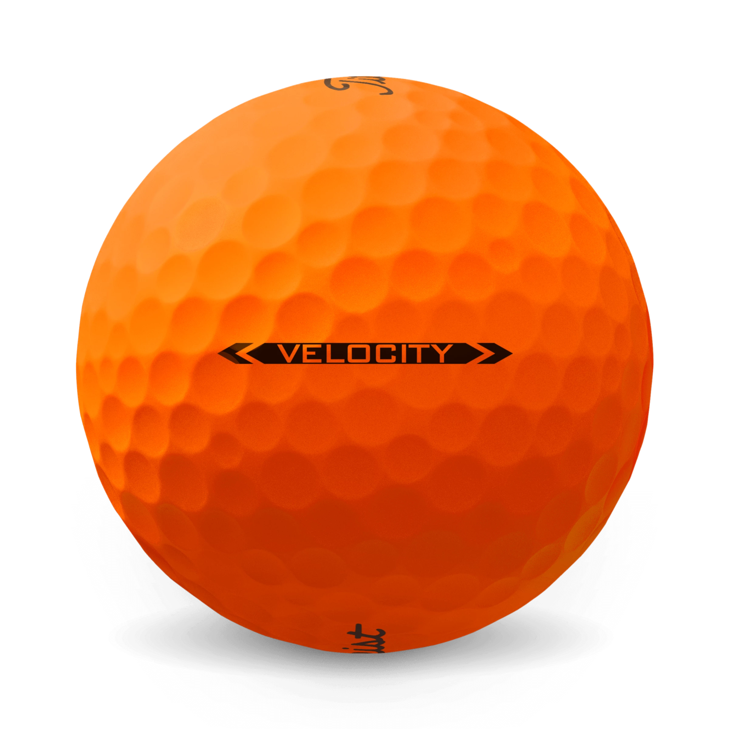 Titleist Velocity Golf Balls - Matte Orange / Dozen 6 Titleist Velocity Golf Balls - Matte Orange / Dozen - Image 4