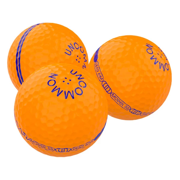 Uncommon Model 55 Golf Ball - Electric Orange / Dozen 4 Uncommon Model 55 Golf Ball - Electric Orange / Dozen - Image 2